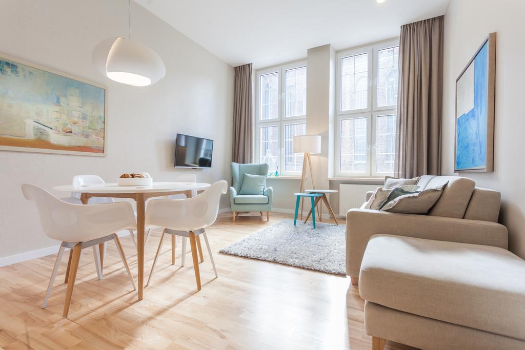 Apartament Soleil II Daire Gdansk Oda fotoğraf