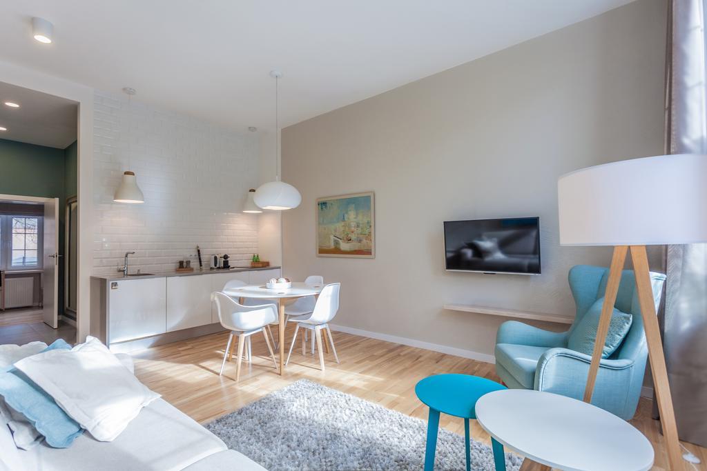 Apartament Soleil II Daire Gdansk Oda fotoğraf